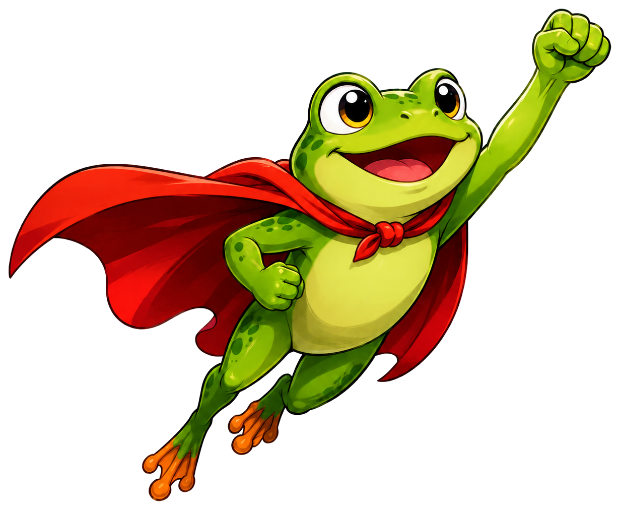 OmniFrog frog mascot
